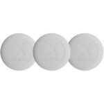 Xtorm XTAG2GA 3-pack water resistant travel tag – Ash white melange front view