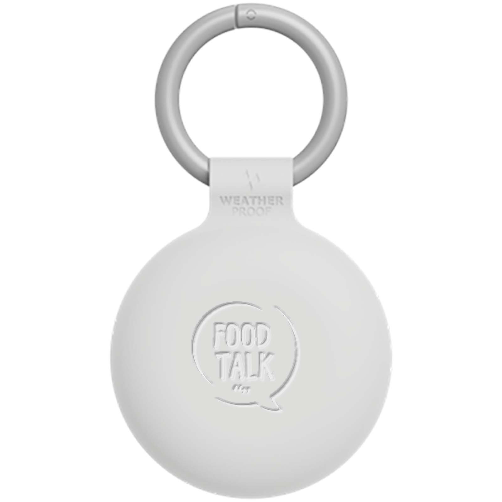 Xtorm XTAG2GA water resistant travel tag โ Ash white melange with logo Xtorm XTAG2GA water resistant travel tag โ Ash white melange with logo