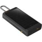 Xtorm XG2S101 Go2 10.000 mAh 15W solar power bank with light – Charcoal main view