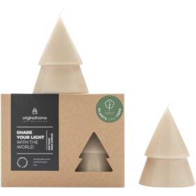 Originalhome Xmas tree candle set of 2 - M – Beige main view