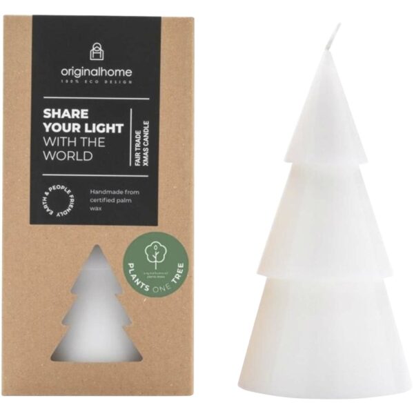 Originalhome Xmas tree candle - L – White main view