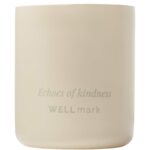 Wellmark scented candle – Ecru front view