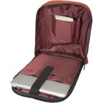 Luma 15" GRS recycled anti-theft laptop backpack 10L – Brick extra2 view