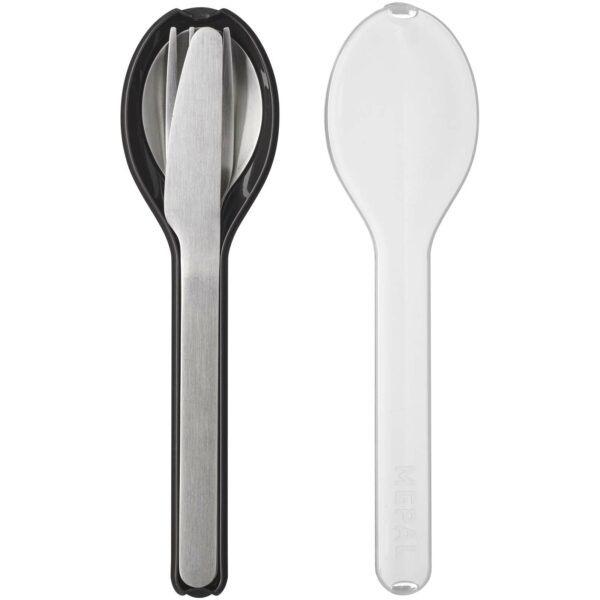 Mepal Ellipse cutlery set – Black main view