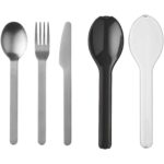 Mepal Ellipse cutlery set – Black extra1 view