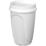 Alto 350 ml tumbler with 360° lid – White main view