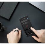 Prixton Orbyt smart ring – Black mood1 view