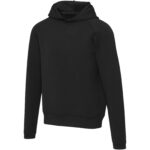 Danali unisex interlock sports hoodie – Black main view