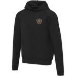 Danali unisex interlock sports hoodie – Black with logo