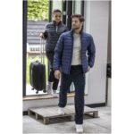 Athenas men's recycled insulated jacket – Navy mood1 view