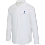 Sphene oxford men's shirt – White with logo