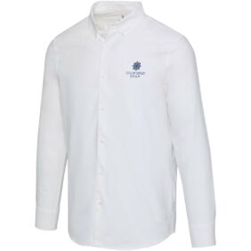 Sphene oxford men's shirt – White with logo