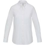 Sphene oxford women's shirt – White front view