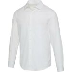 Citrine twill men's shirt – White main view