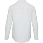 Citrine twill men's shirt – White back view