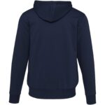 Natron sherpa full-zip hoodie – Navy back view