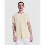 Corgi short sleeve men's t-shirt – Yellow mood2 view
