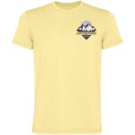 Corgi short sleeve men's t-shirt – Yellow with logo