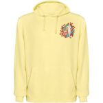 Kenia unisex hoodie – Yellow with logo