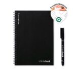 Promotional Black INFINITEBOOK LINED A5 d