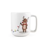 Promotional White REINDEER a