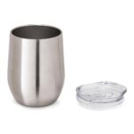 Promotional Satin silver RONDE a