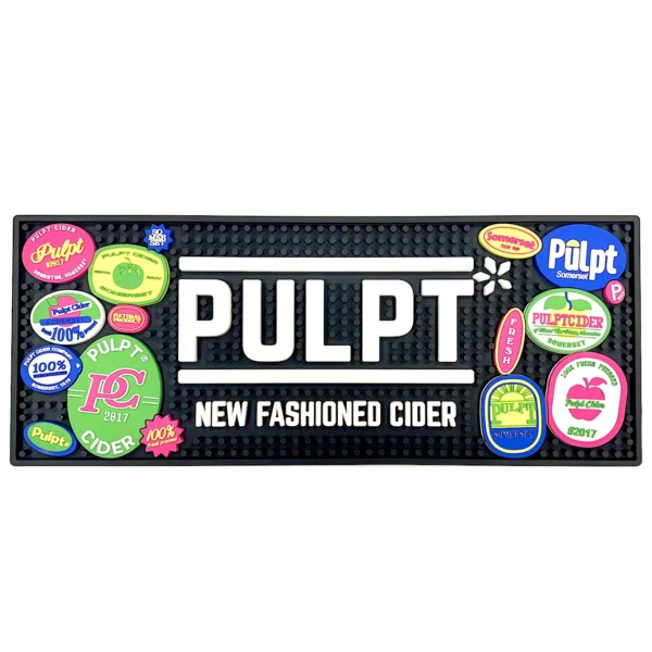 Custom PVC Bar Mat 60 x 20cm