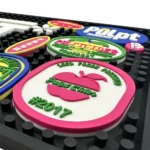 Custom PVC Bar Mat 60 x 20cm Close-up Shot 2 with Detailed Elements