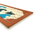 Custom PVC bar mat 50 x 10cm Custom Moulding Details Shot
