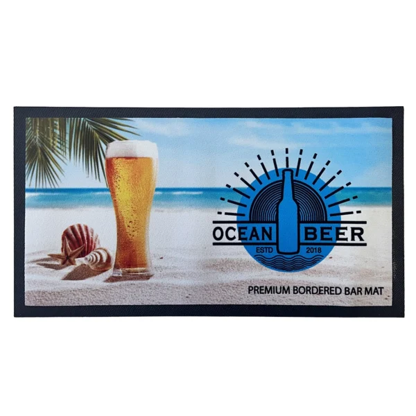 Custom Printed Bar Mat 43.4 x 23.4cm