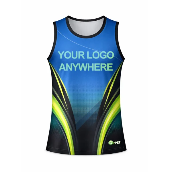 Custom Recycled Sublimated Running Vest