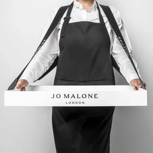 Custom Logo Low Profile Usherette Tray White