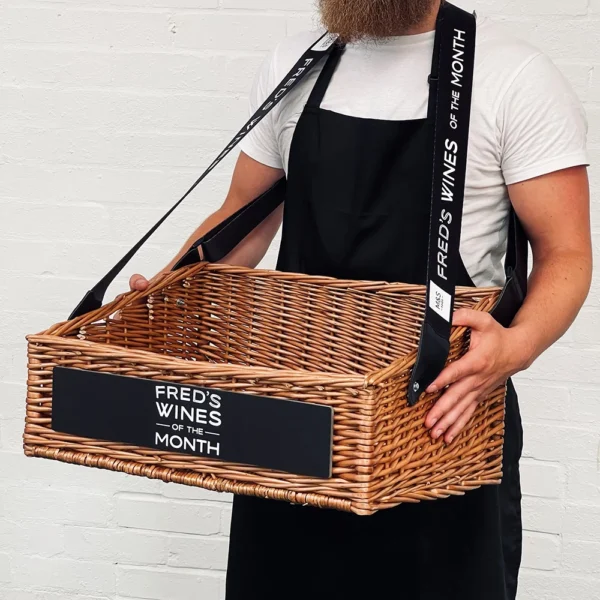 Large Wicker Vendor Tray